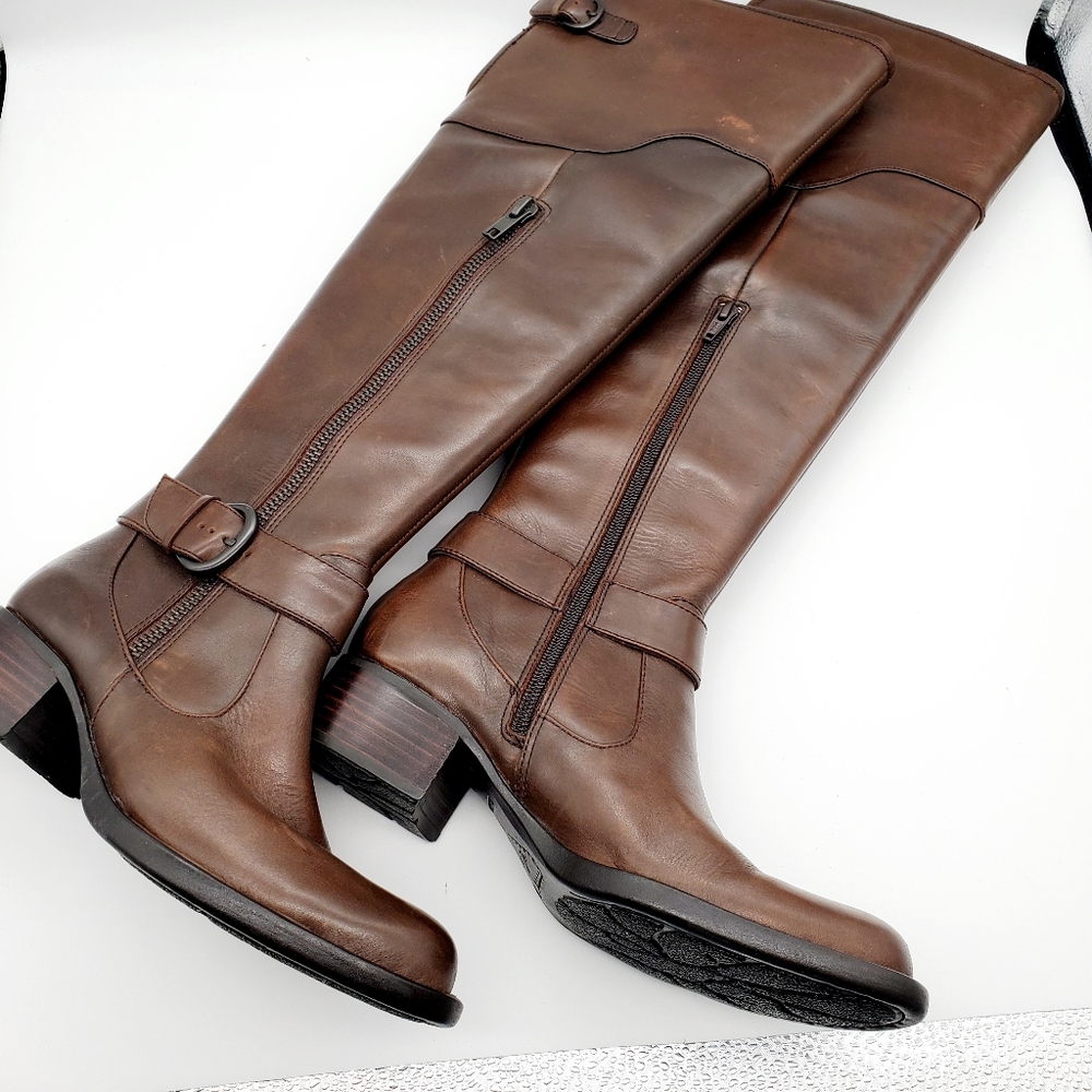 COPY - Born Crown leather brown boots